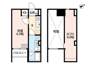 clémentineの物件間取画像